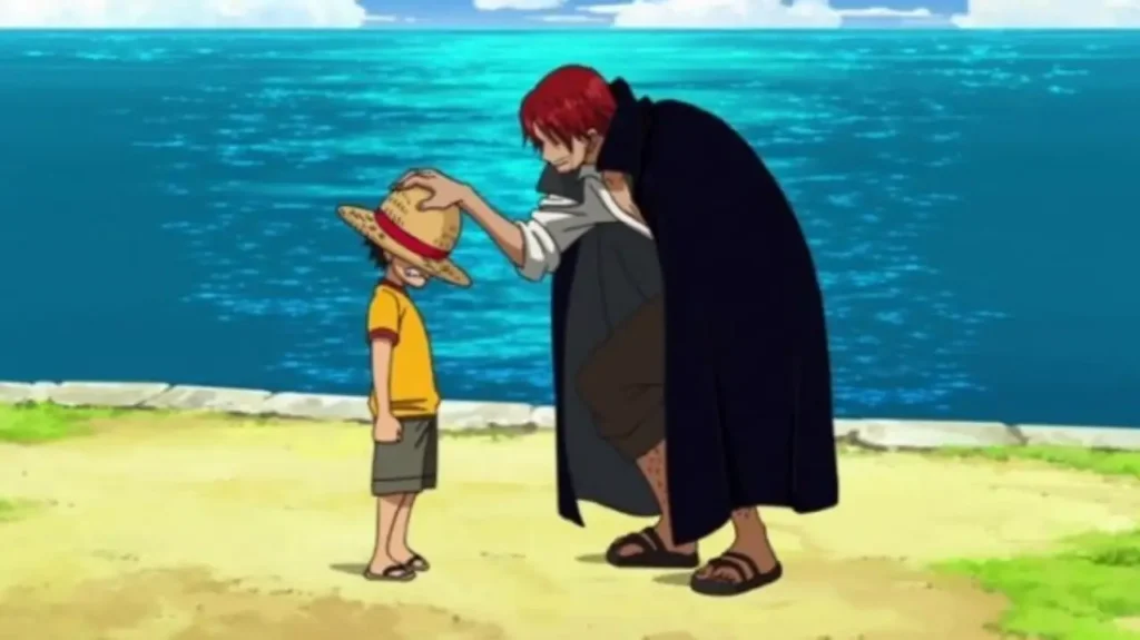 Shanks and Straw Hat Luffy